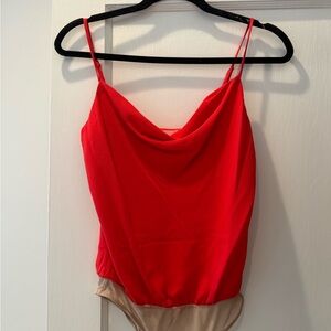 ASTR the label Cowl Neck Bodysuit